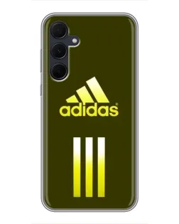 Чехол для Samsung Galaxy A35 (5G) с картинкой «Оливковый градиент Adidas»