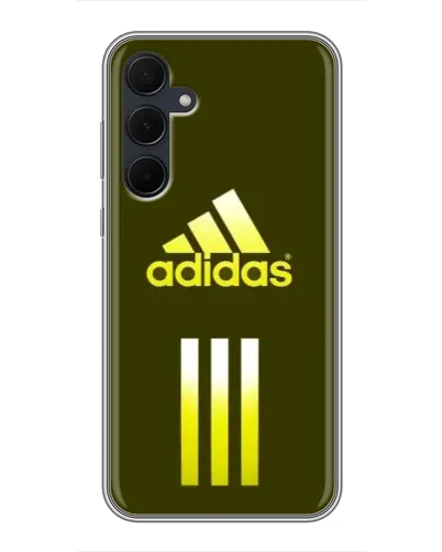 Чехол для Samsung Galaxy A35 (5G) с картинкой «Оливковый градиент Adidas»