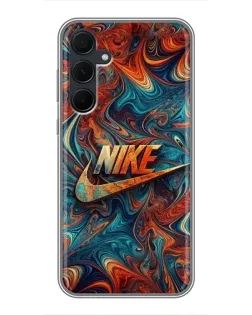 Чехол для Samsung Galaxy A35 (5G) с картинкой «Nike в абстракции» Чехол для Samsung Galaxy A35 (5G) с картинкой «Nike в абстракции»