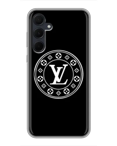 Чехол для Samsung Galaxy A35 (5G) с картинкой «LV — печать стиля»
