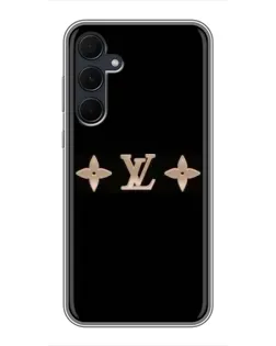 Чехол для Samsung Galaxy A35 (5G) с картинкой «Louis Vuitton — минимализм»