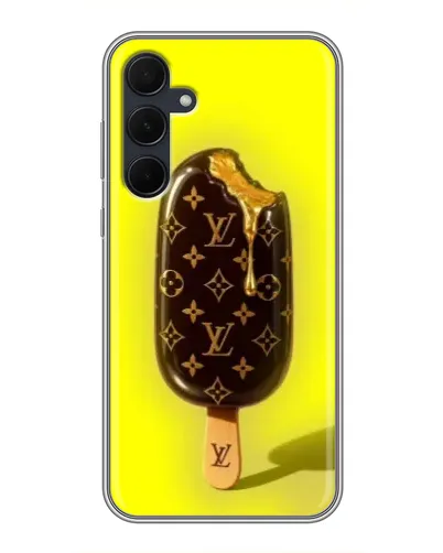 Чехол для Samsung Galaxy A35 (5G) с картинкой «Мороженое от LV»