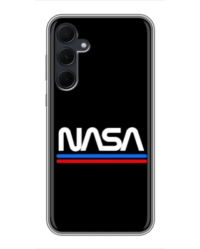Чехол для Samsung Galaxy A35 (5G) с картинкой «NASA — классика Red Blue» Чехол для Samsung Galaxy A35 (5G) с картинкой «NASA — классика Red Blue»