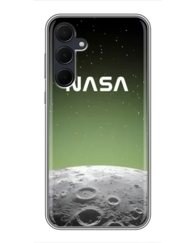 Чехол для Samsung Galaxy A35 (5G) с картинкой «NASA — лунный градиент» Чехол для Samsung Galaxy A35 (5G) с картинкой «NASA — лунный градиент»