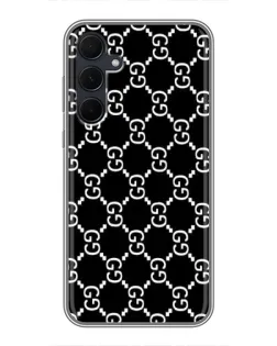 Чехол для Samsung Galaxy A35 (5G) с картинкой «Gucci — сетчатый паттерн»