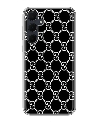 Чехол для Samsung Galaxy A35 (5G) с картинкой «Gucci — сетчатый паттерн»