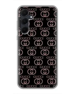 Чехол для Samsung Galaxy A35 (5G) с картинкой «Классическая монограмма Gucci»