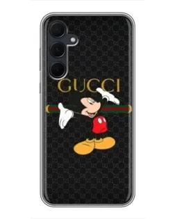Чехол для Samsung Galaxy A35 (5G) с картинкой «Микки Маус Gucci»