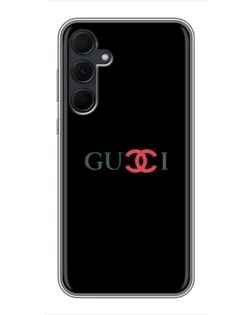 Чехол для Samsung Galaxy A35 (5G) с картинкой «Gucci — красный градиент»