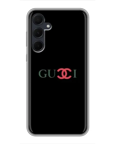 Чехол для Samsung Galaxy A35 (5G) с картинкой «Gucci — красный градиент»