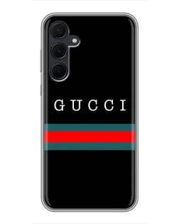 Чехол для Samsung Galaxy A35 (5G) с картинкой «Gucci — красный пояс»