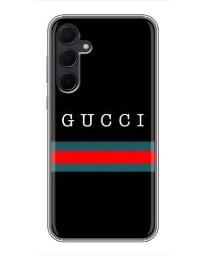 Чехол для Samsung Galaxy A35 (5G) с картинкой «Gucci — красный пояс»