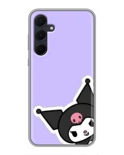 Чехол для Samsung Galaxy A35 (5G) с картинкой «Забавная Kuromi» Чехол для Samsung Galaxy A35 (5G) с картинкой «Забавная Kuromi»