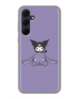 Чехол для Samsung Galaxy A35 (5G) с картинкой «Kuromi на лиловом фоне» Чехол для Samsung Galaxy A35 (5G) с картинкой «Kuromi на лиловом фоне»