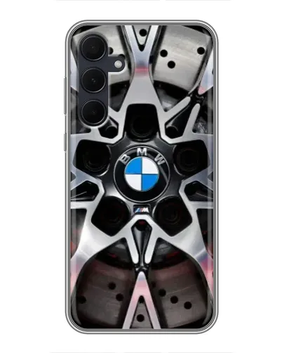 Чехол для Samsung Galaxy A35 (5G) с картинкой «BMW — деталь диска» Чехол для Samsung Galaxy A35 (5G) с картинкой «BMW — деталь диска»