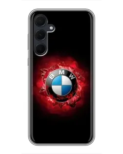 Чехол для Samsung Galaxy A35 (5G) с картинкой «Логотип BMW — вспышка» Чехол для Samsung Galaxy A35 (5G) с картинкой «Логотип BMW — вспышка»