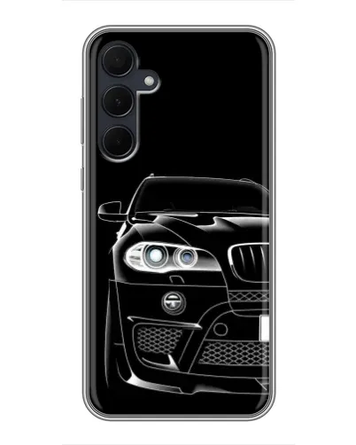 Чехол для Samsung Galaxy A35 (5G) с картинкой «Темный силуэт BMW» Чехол для Samsung Galaxy A35 (5G) с картинкой «Темный силуэт BMW»