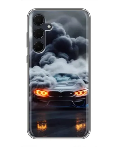 Чехол для Samsung Galaxy A35 (5G) с картинкой «BMW в дыму» Чехол для Samsung Galaxy A35 (5G) с картинкой «BMW в дыму»