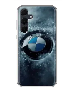Чехол для Samsung Galaxy A35 (5G) с картинкой «Логотип BMW — лед» Чехол для Samsung Galaxy A35 (5G) с картинкой «Логотип BMW — лед»