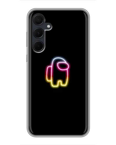 Чехол для Samsung Galaxy A35 (5G) с картинкой «Among Us градиент»