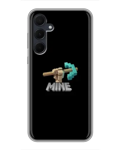 Чехол для Samsung Galaxy A35 (5G) с картинкой «Алмазная кирка» Чехол для Samsung Galaxy A35 (5G) с картинкой «Алмазная кирка»