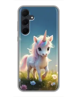 Чохол для Samsung Galaxy A35 (5G) з картинкою «Єдиноріг на галявині» Чохол для Samsung Galaxy A35 (5G) з картинкою «Єдиноріг на галявині»