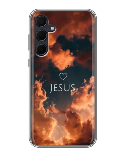 Чехол для Samsung Galaxy A35 (5G) с картинкой «Сияние Имени Jesus» Чехол для Samsung Galaxy A35 (5G) с картинкой «Сияние Имени Jesus»