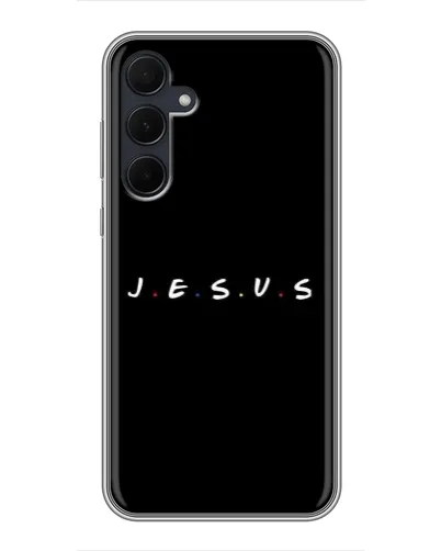 Чехол для Samsung Galaxy A35 (5G) с картинкой «Точки веры J.E.S.U.S.» Чехол для Samsung Galaxy A35 (5G) с картинкой «Точки веры J.E.S.U.S.»