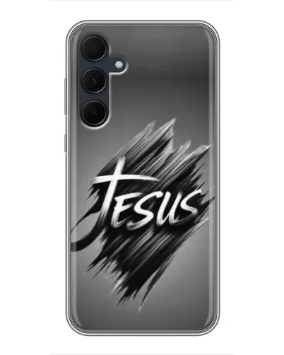 Чехол для Samsung Galaxy A35 (5G) с картинкой «Надпись Jesus Graffiti» Чехол для Samsung Galaxy A35 (5G) с картинкой «Надпись Jesus Graffiti»
