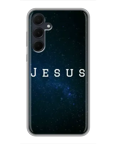 Чехол для Samsung Galaxy A35 (5G) с картинкой «Звездное небо Jesus» Чехол для Samsung Galaxy A35 (5G) с картинкой «Звездное небо Jesus»
