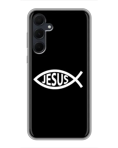 Чехол для Samsung Galaxy A35 (5G) с картинкой «Классический Jesus» Чехол для Samsung Galaxy A35 (5G) с картинкой «Классический Jesus»