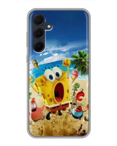 Чехол для Samsung Galaxy A35 (5G) с картинкой «Развлечения на пляже»