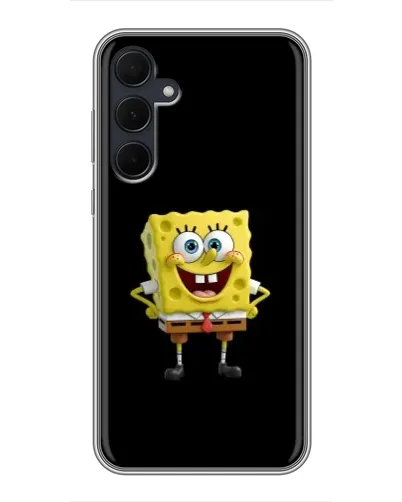 Чехол для Samsung Galaxy A35 (5G) с картинкой «Классический Губка Боб»