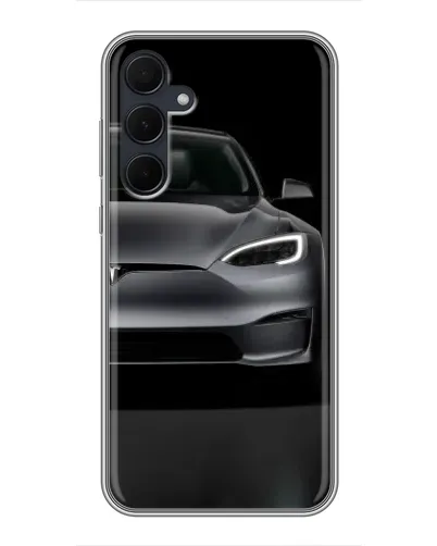 Чехол для Samsung Galaxy A35 (5G) с картинкой «Tesla Model S Look» Чехол для Samsung Galaxy A35 (5G) с картинкой «Tesla Model S Look»