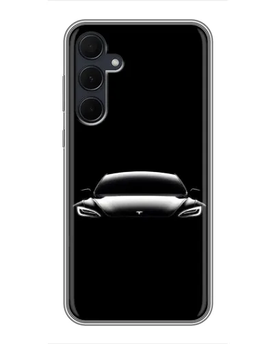 Чехол для Samsung Galaxy A35 (5G) с картинкой «Фары Tesla Night» Чехол для Samsung Galaxy A35 (5G) с картинкой «Фары Tesla Night»