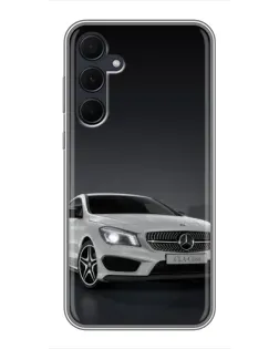 Чохол для Samsung Galaxy A35 (5G) з картинкою «Mercedes AMG GT Silver»