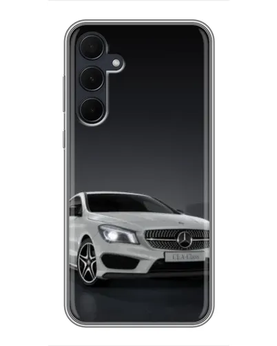 Чехол для Samsung Galaxy A35 (5G) с картинкой «Mercedes AMG GT Silver»