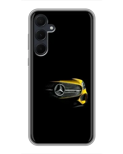 Чехол для Samsung Galaxy A35 (5G) с картинкой «Mercedes — ретро стиль»