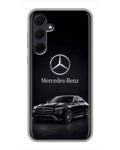 Чехол для Samsung Galaxy A35 (5G) с картинкой «Mercedes — решетка радиатора»