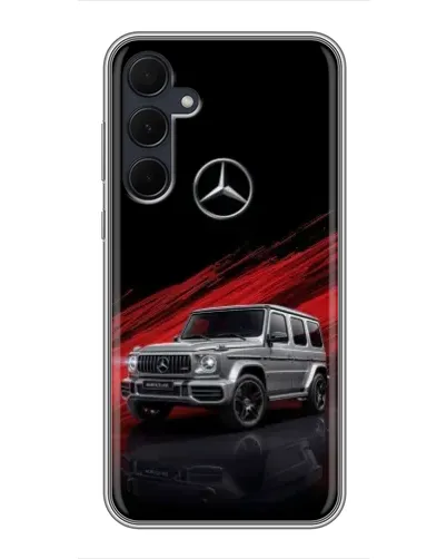 Чехол для Samsung Galaxy A35 (5G) с картинкой «Mercedes G-Class красный»