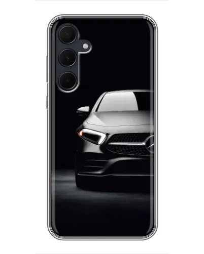 Чехол для Samsung Galaxy A35 (5G) с картинкой «Свет фар Mercedes»