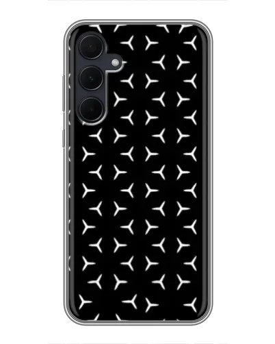 Чохол для Samsung Galaxy A35 (5G) з картинкою «Mercedes паттерн зірок» Чохол для Samsung Galaxy A35 (5G) з картинкою «Mercedes паттерн зірок»