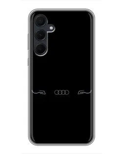 Чохол для Samsung Galaxy A35 (5G) з картинкою «Audi — світловий підпис»