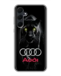 Чохол для Samsung Galaxy A35 (5G) з картинкою «Пантера та Audi» Чохол для Samsung Galaxy A35 (5G) з картинкою «Пантера та Audi»