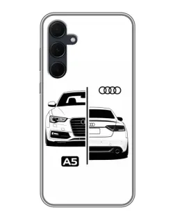 Чохол для Samsung Galaxy A35 (5G) з картинкою «Audi — контрастний дизайн» Чохол для Samsung Galaxy A35 (5G) з картинкою «Audi — контрастний дизайн»