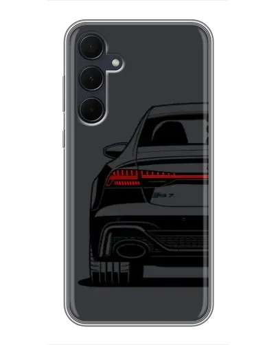 Чехол для Samsung Galaxy A35 (5G) с картинкой «Задняя часть Audi — арт»