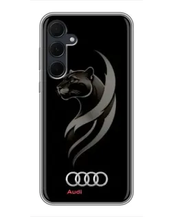 Чохол для Samsung Galaxy A35 (5G) з картинкою «Графіка — пантера та Audi» Чохол для Samsung Galaxy A35 (5G) з картинкою «Графіка — пантера та Audi»
