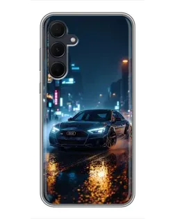 Чохол для Samsung Galaxy A35 (5G) з картинкою «Нічне місто та Audi» Чохол для Samsung Galaxy A35 (5G) з картинкою «Нічне місто та Audi»
