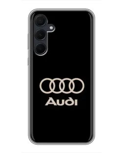 Чохол для Samsung Galaxy A35 (5G) з картинкою «Audi — золотий логотип» Чохол для Samsung Galaxy A35 (5G) з картинкою «Audi — золотий логотип»