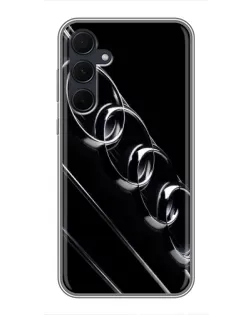 Чохол для Samsung Galaxy A35 (5G) з картинкою «Audi — абстрактні кільця» Чохол для Samsung Galaxy A35 (5G) з картинкою «Audi — абстрактні кільця»
